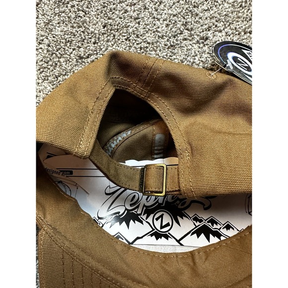 Zephyr Arizona Wildcats Tan‎ Canvas Baseball Cap One Size Mesh Strapback NEW - Picture 4 of 5
